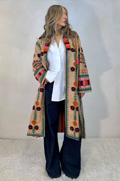 Spolverino Cotone Ricami