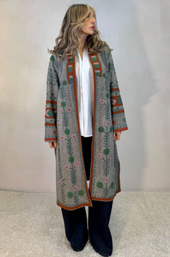 Spolverino Cotone Ricami