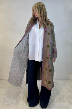 Spolverino Cotone Ricami