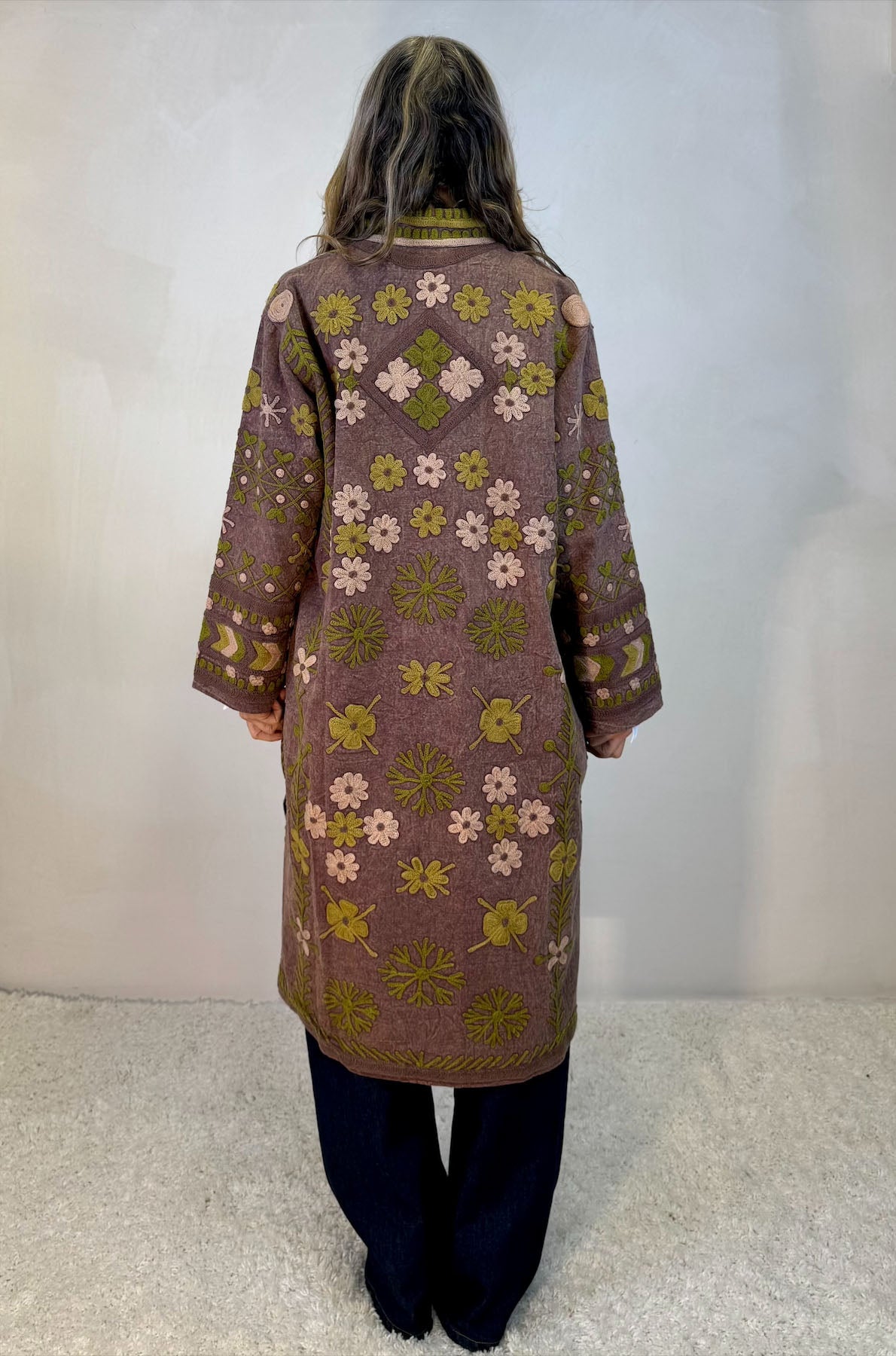 Spolverino Cotone Ricami