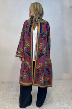 Spolverino Cotone Ricami