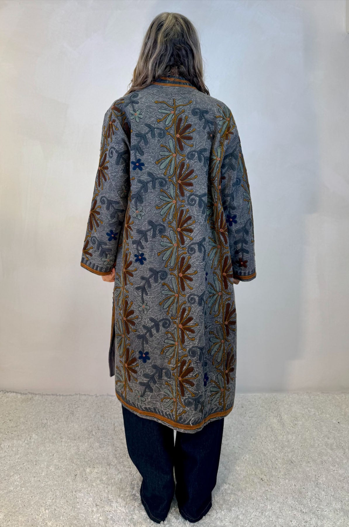 Spolverino Cotone Ricami