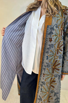 Spolverino Cotone Ricami