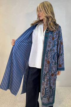 Spolverino Cotone Ricami