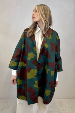 Giacca Kimono Militare