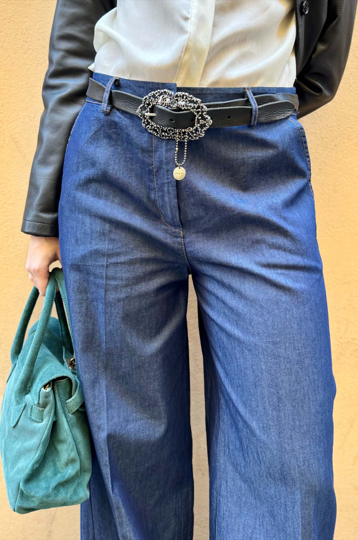 Jeans Palazzo Tencel