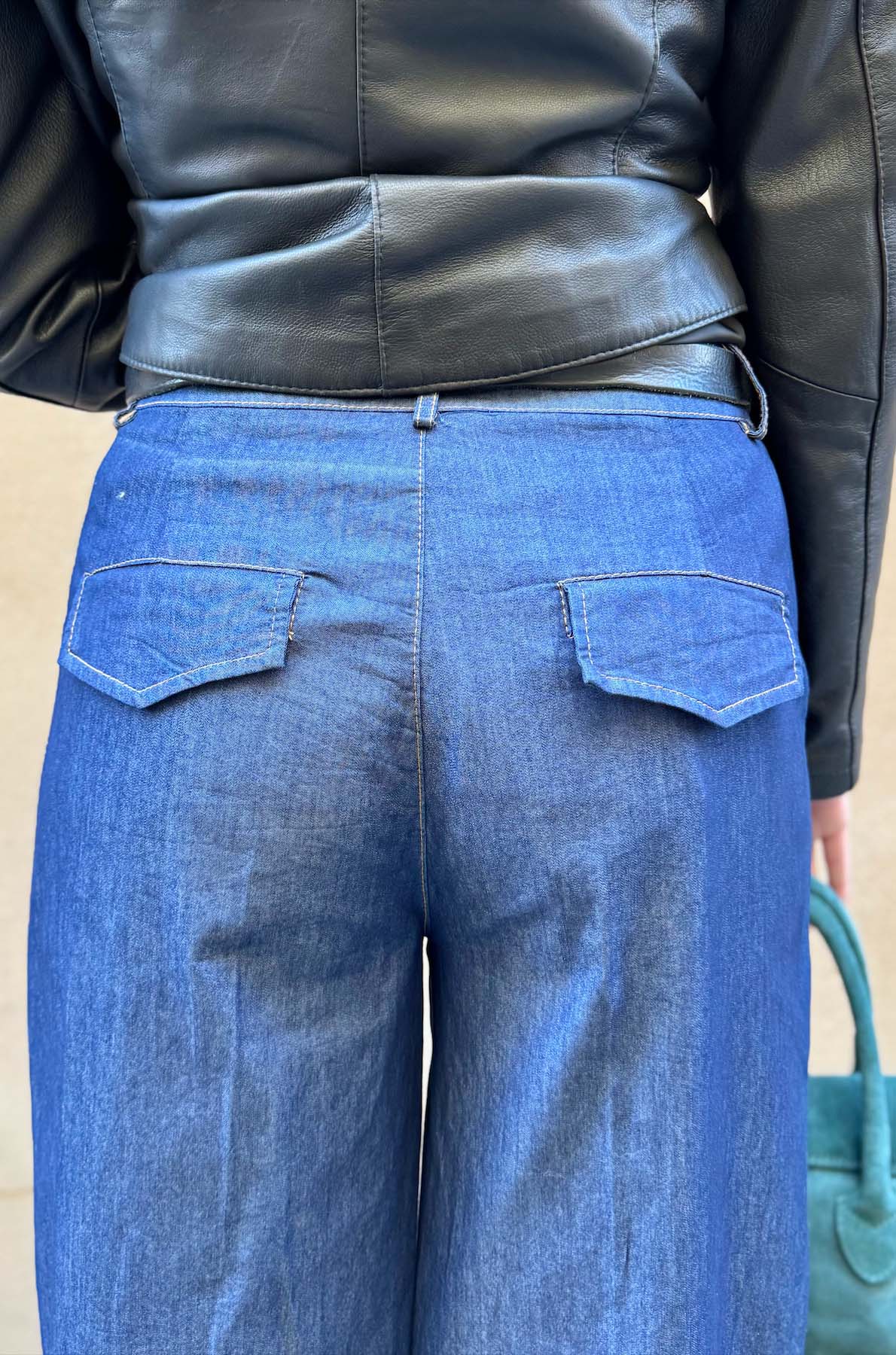 Jeans Palazzo Tencel