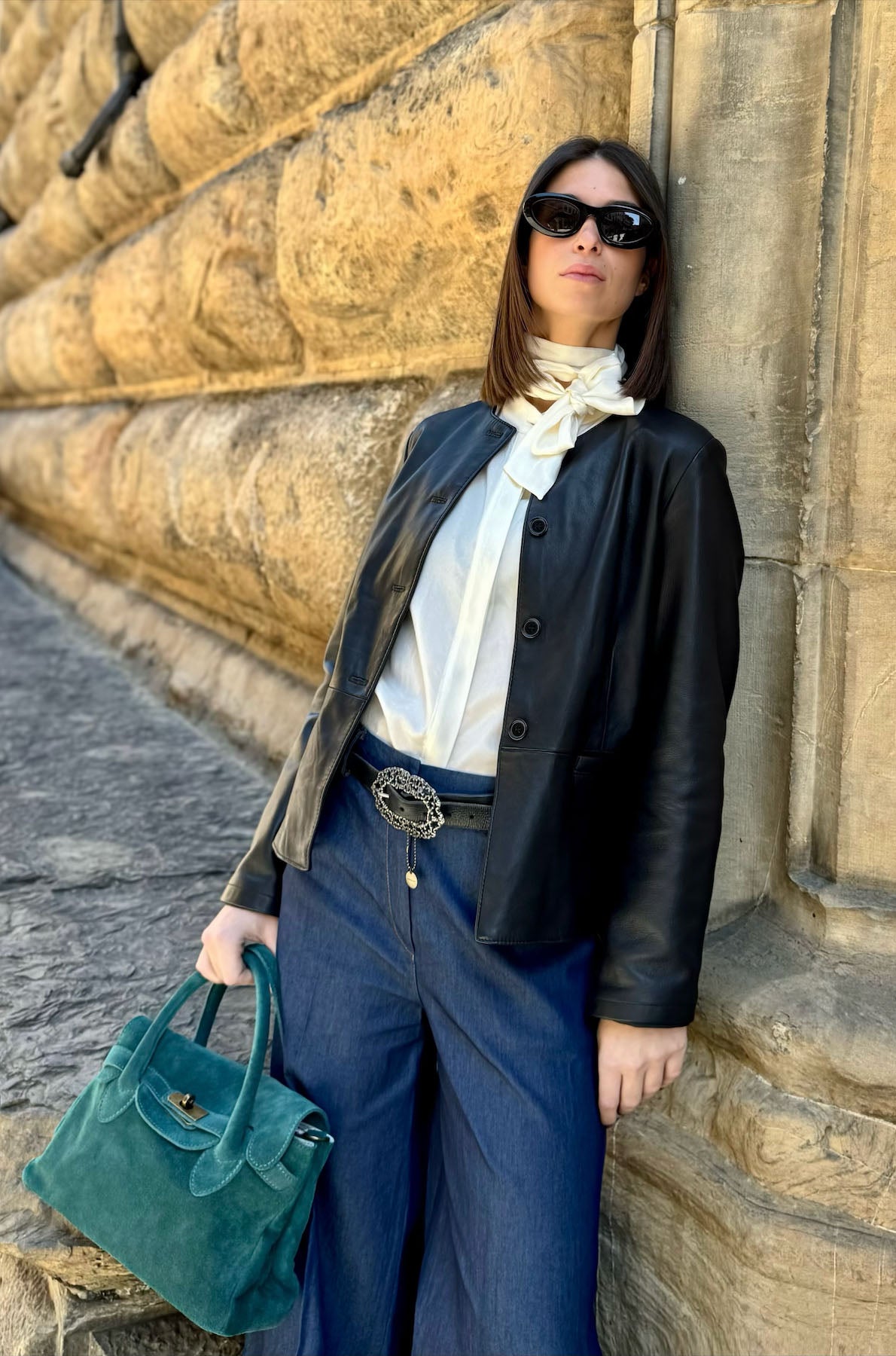 Giacca in pelle