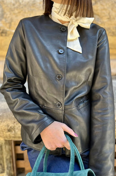 Giacca in pelle
