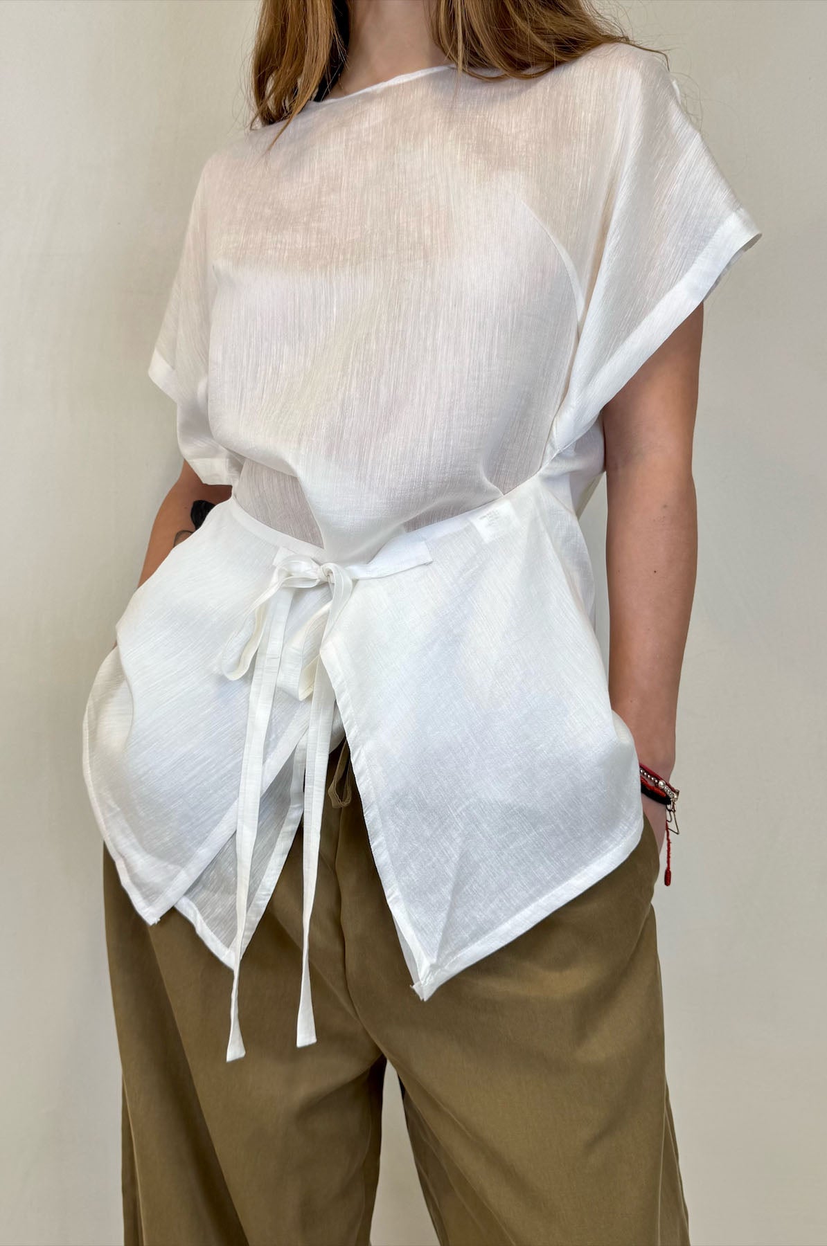 Blusa Tunica in Lyocell