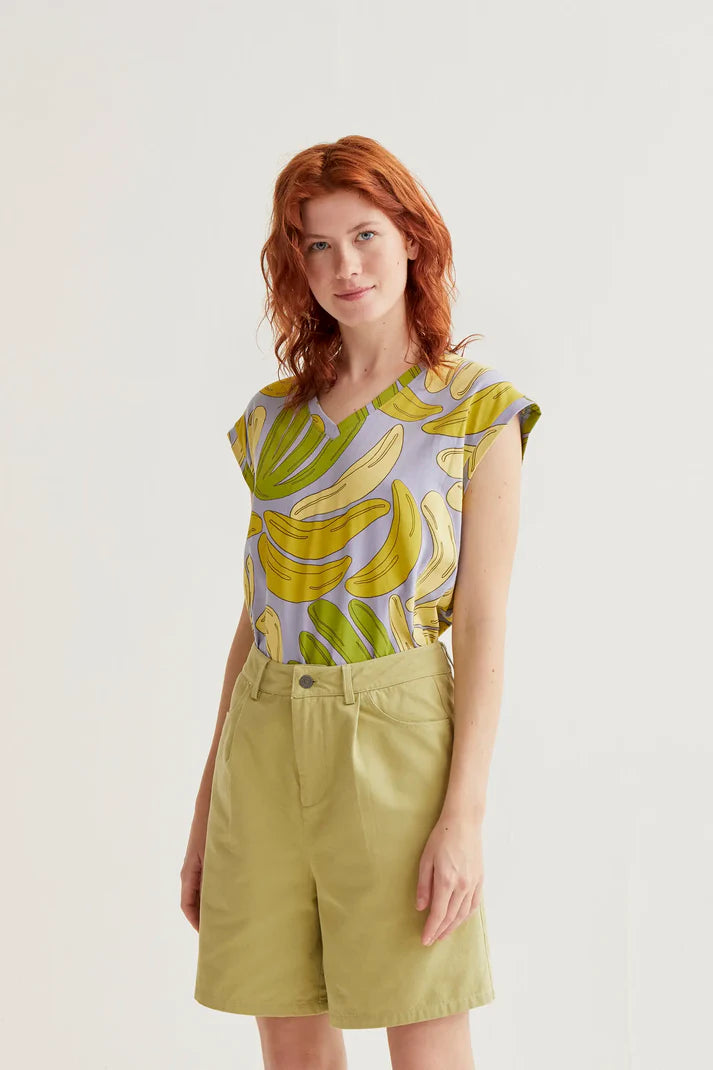T-shirt con stampa Guineo