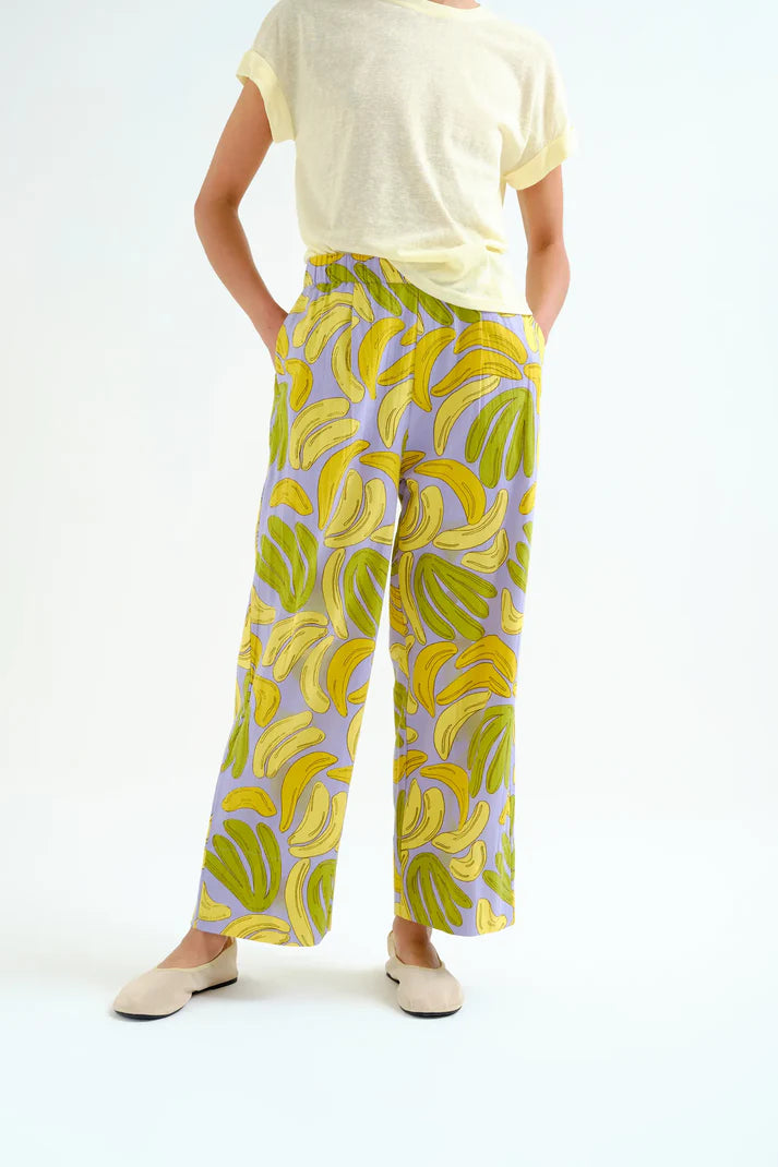 Pantalone con stampa Guineo