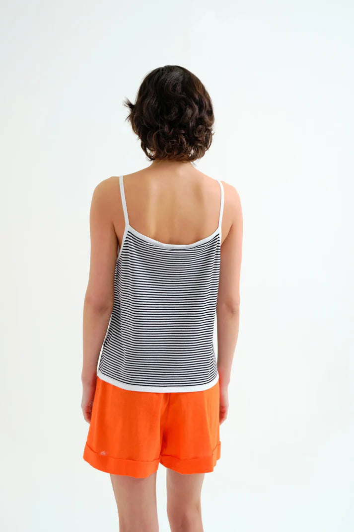 Top Righe bianche e nere