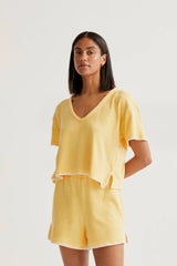 Top spugna giallo