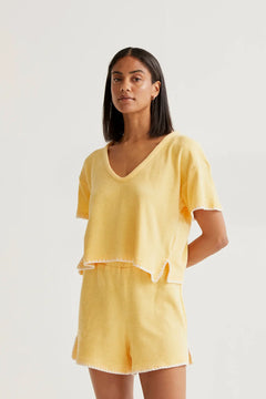 Top spugna giallo