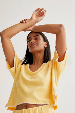 Top spugna giallo