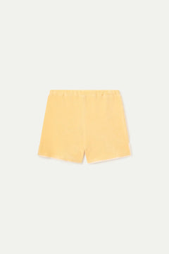 Shorts spugna giallo