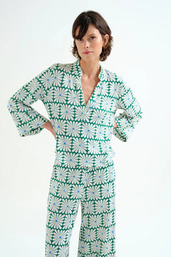 Camicia stampa floreale