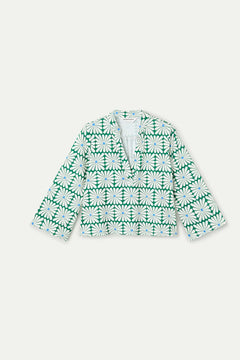 Camicia stampa floreale
