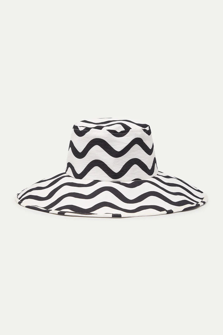 Cappello con stampa Wave