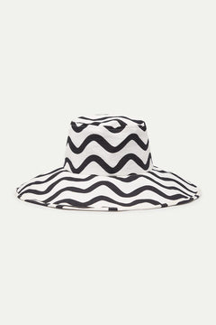 Cappello con stampa Wave