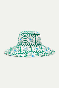 Cappello con stampa floreale