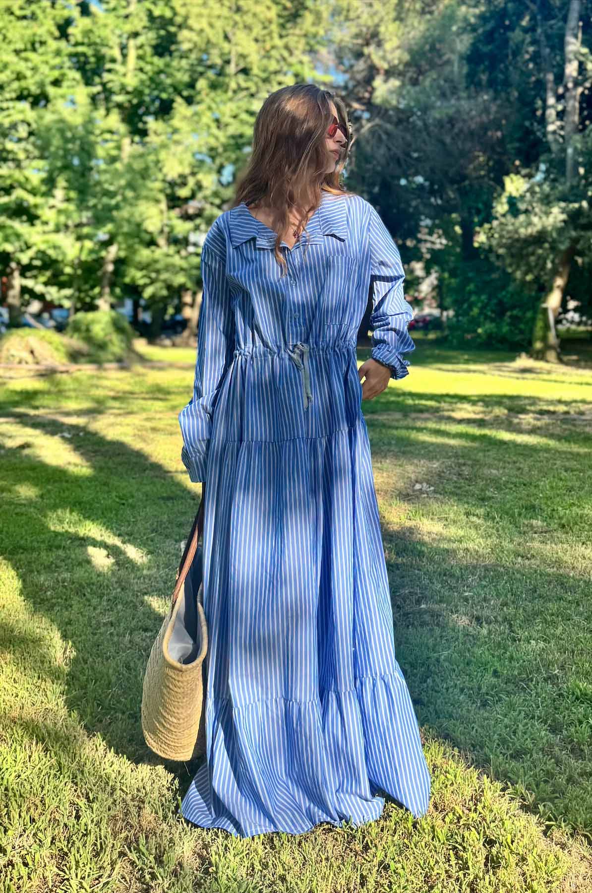Abito Camicia Balze