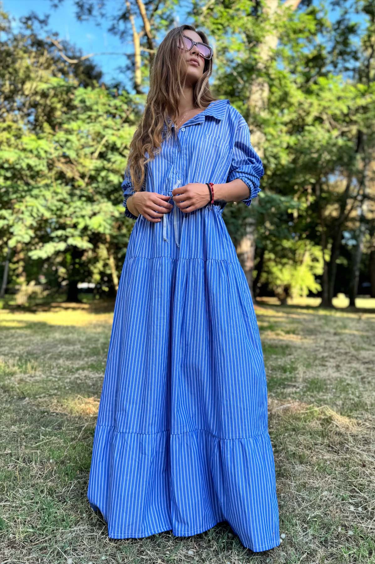 Abito Camicia Balze