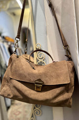 Borsa a Mano Camoscio