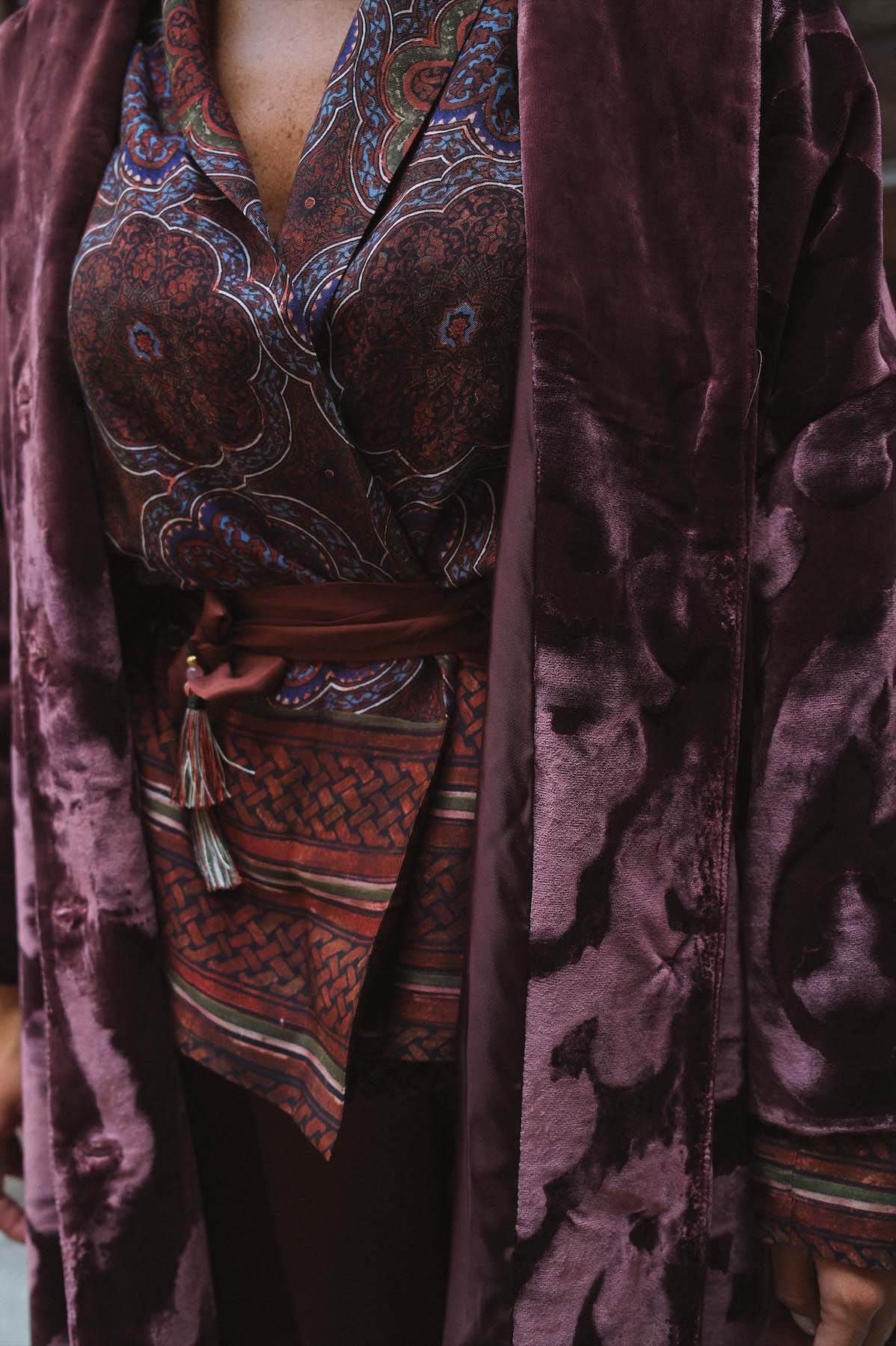 Giacca Kimono Viscosa