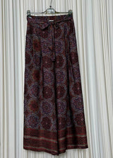 Pantalone viscosa fantasia