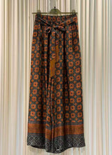 Pantalone fantasia mosaico