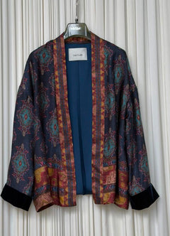 Giacca kimono gemme con cintura
