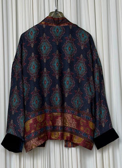 Giacca kimono gemme con cintura