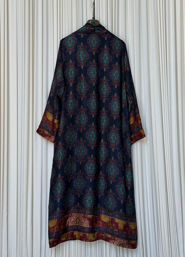 Kimono lungo fantasia gemme