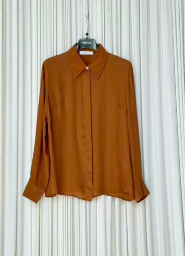 Camicia uomo viscosa tinta unita