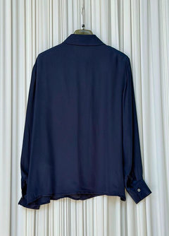 Camicia uomo viscosa tinta unita