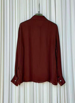 Camicia uomo viscosa tinta unita