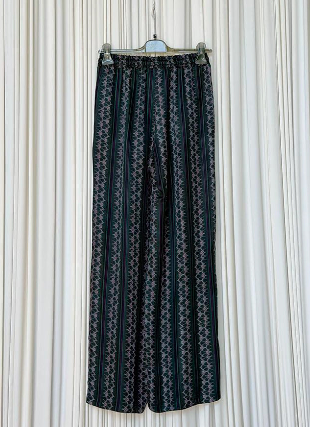 Pantalone viscosa fantasia