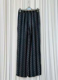 Pantalone viscosa fantasia