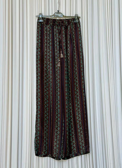 Pantalone viscosa fantasia