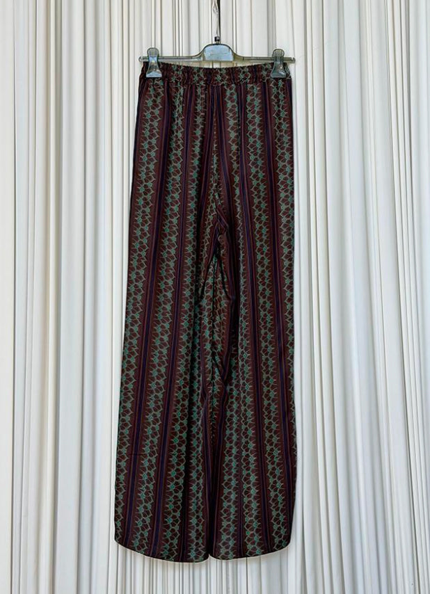 Pantalone viscosa fantasia