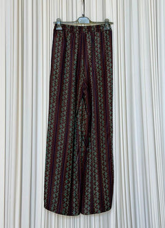 Pantalone viscosa fantasia