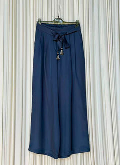 Pantalone viscosa tinta unita