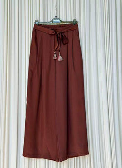 Pantalone viscosa tinta unita