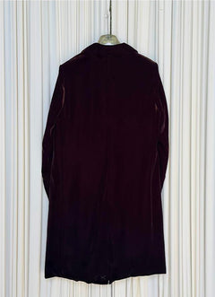 Cappottino velluto liscio