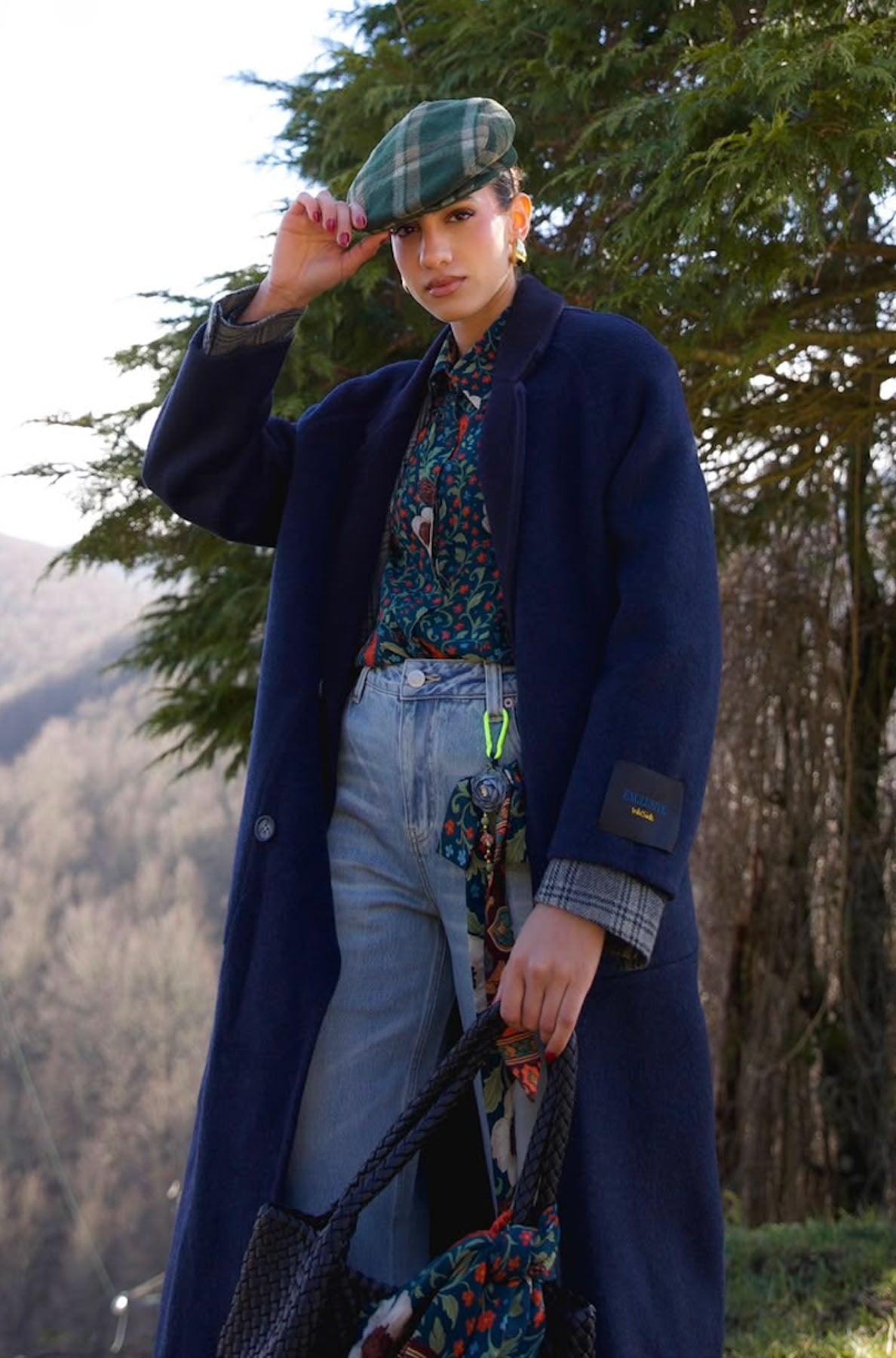 Cappotto lana doubleface