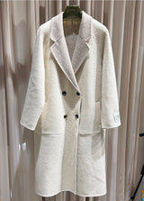 Cappotto lana doubleface