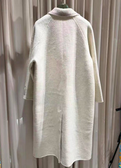 Cappotto lana doubleface