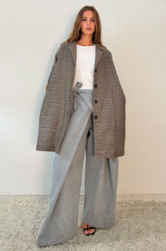Giacca Kimono Tappezzeria Materica